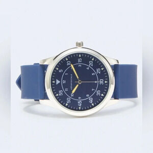 Aeropostale Rubber Analog Watch. Navy Band. NWT